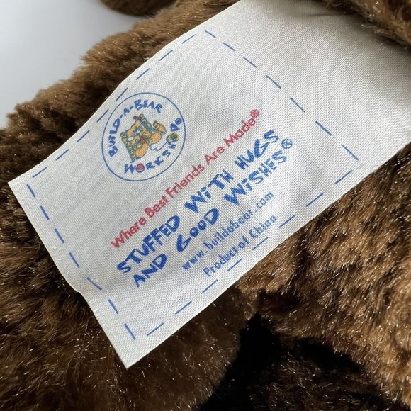 BuildABear Toys Build A Bear Plush Teddy Bear Brown